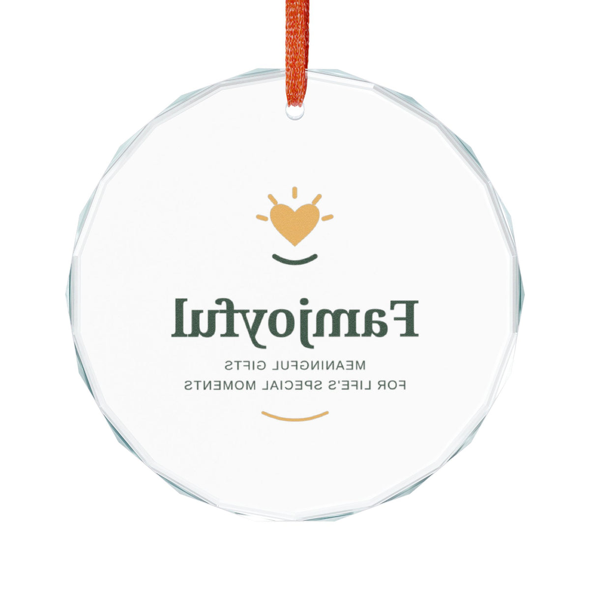 Famjoyful Glass Ornament