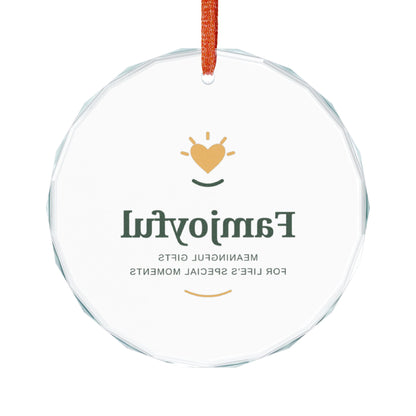 Famjoyful Glass Ornament