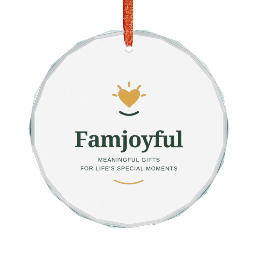 Famjoyful Glass Ornament